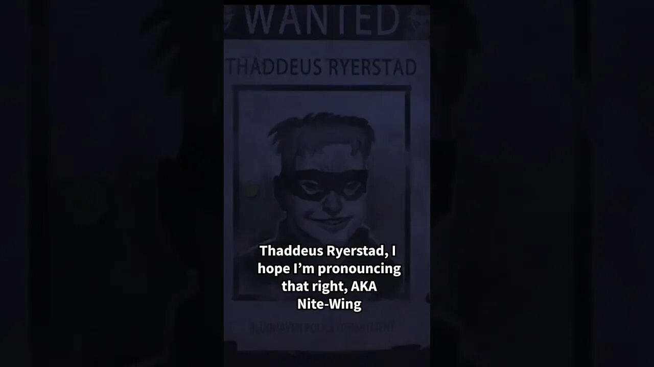 Did you know about this in Batman Arkham Knight?