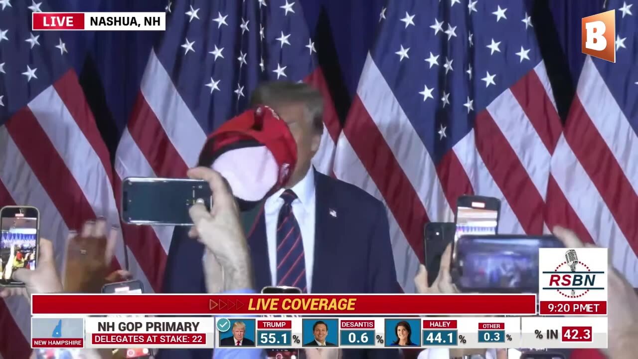 Donald Trump Speaks to Supporters After Winning New Hampshire Primary | Breitbart