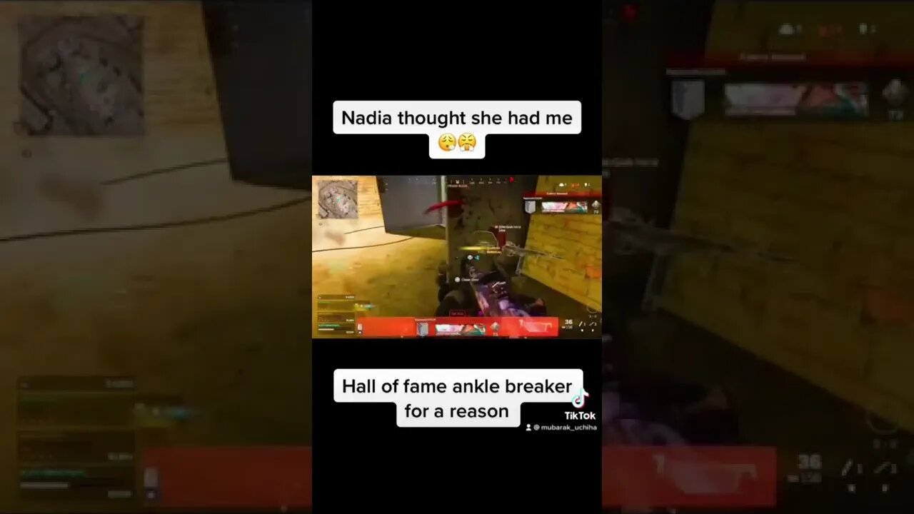 I did this to Nadia! #shorts #callofduty