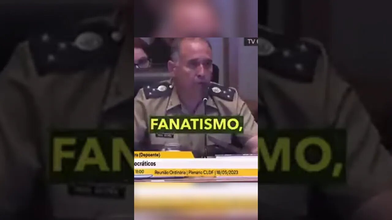 General Dutra: Prendemos mais de mil pessoas na praça sem nenhum incidente