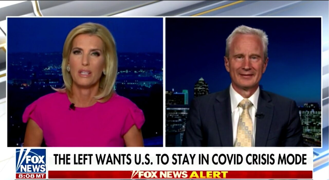 Early treatment as a pillar of the pandemic response - Peter McCullough on Laura Ingraham May 5, 2021