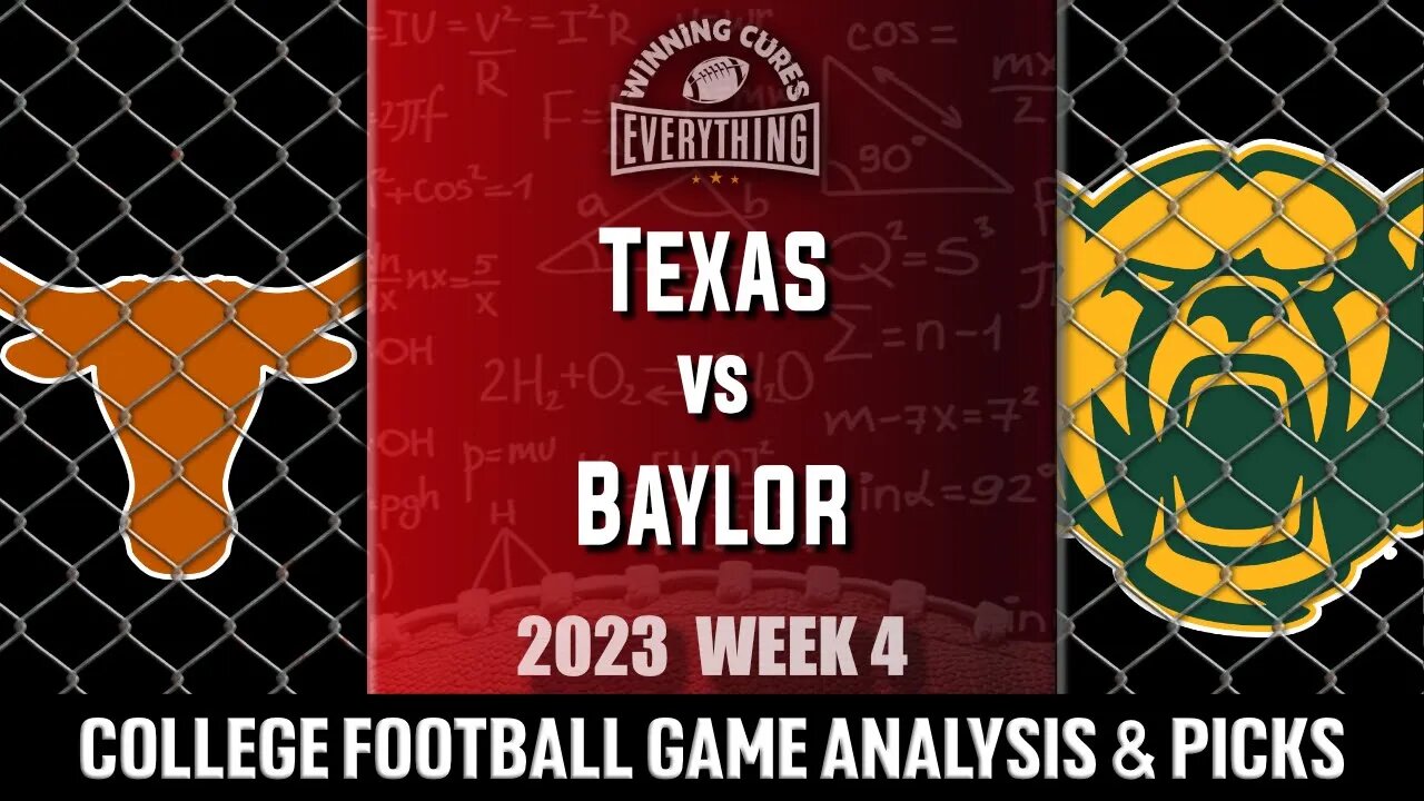 Texas vs Baylor Picks & Prediction Against the Spread 2023 College Football Analysis