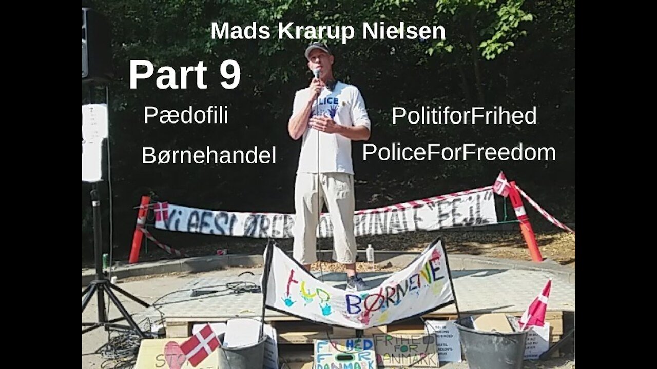 Systematisk Pædofili & Børnehandel Stortrives i Danmark Part 9 Mads Krarup Nielsen [24.07.2021]