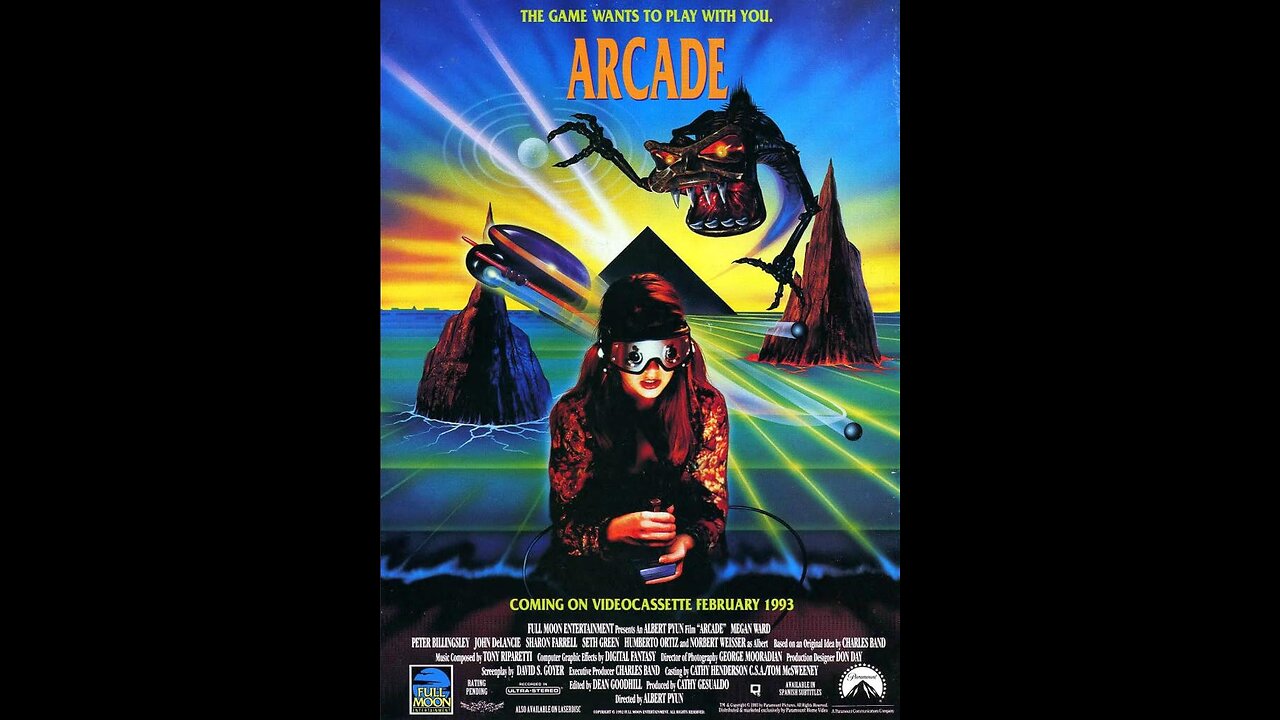 ARCADE - ARCATRON LA PELICULA (1993) (CINE DE SERIE B)