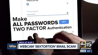 "Sextortion" email scam hitting the Valley