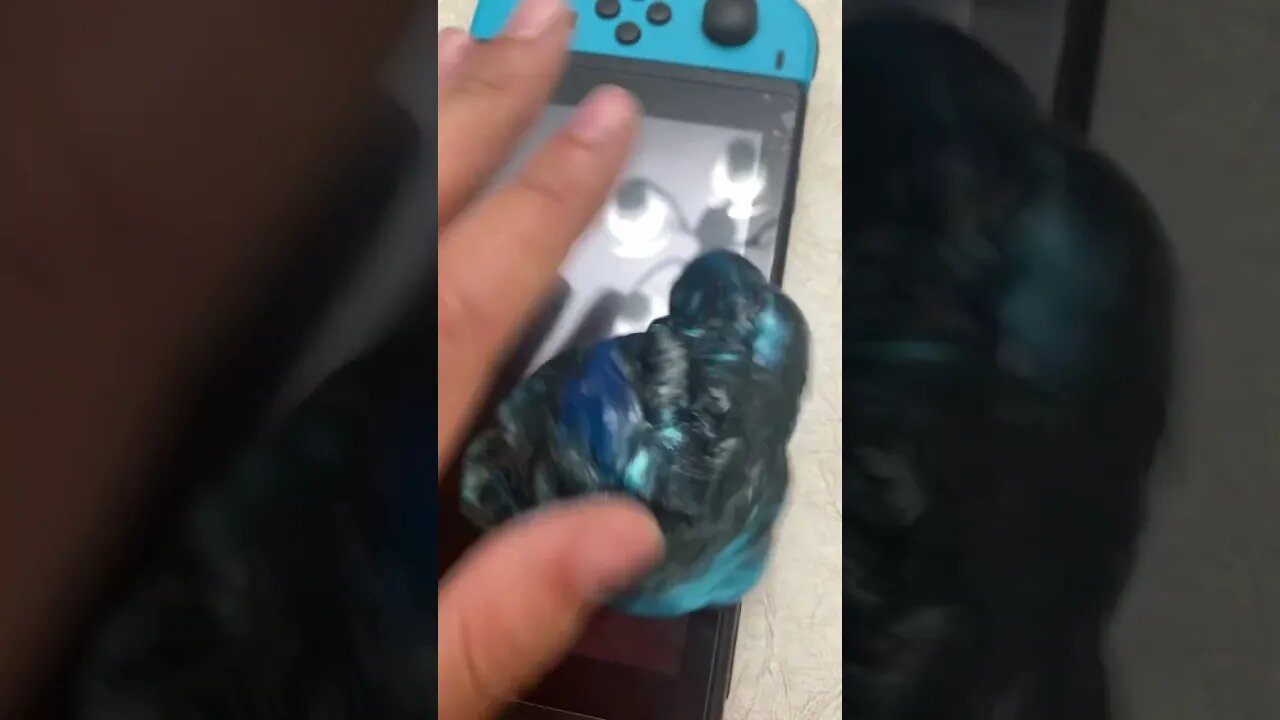 slime on my switch  #reccomended #viral #slime