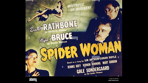 Sherlock Holmes and the Spider Woman - 1943