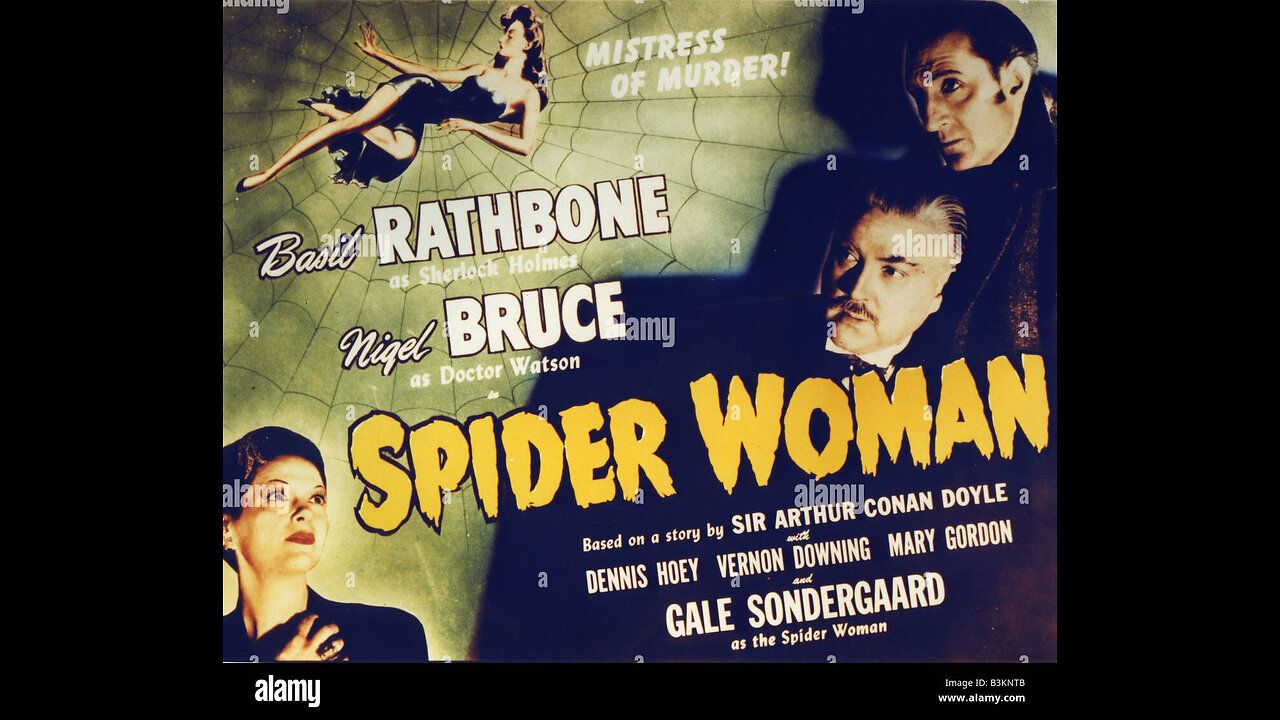 Sherlock Holmes and the Spider Woman - 1943