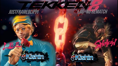 Tekken 8 Ranked - Road to Bushin - JustFrameBlippi (Lee - Kishin) vs lag=no rematch (Shaheen-Kishin)