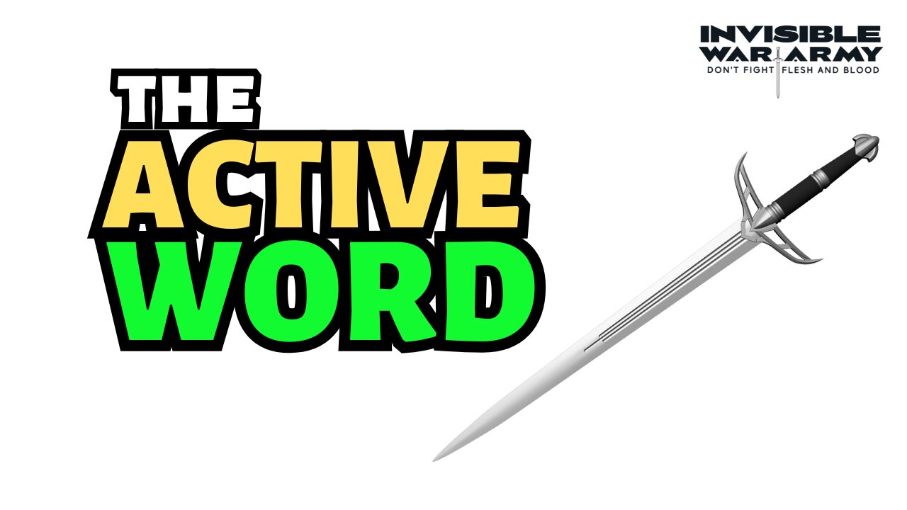 The Word Is Alife and Active