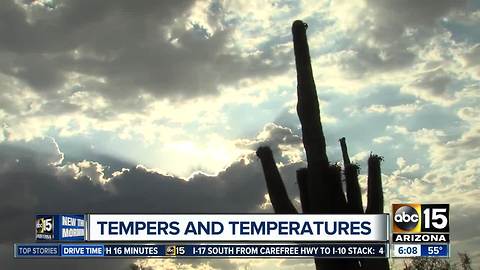 Temperatures and tempers: What's the link?
