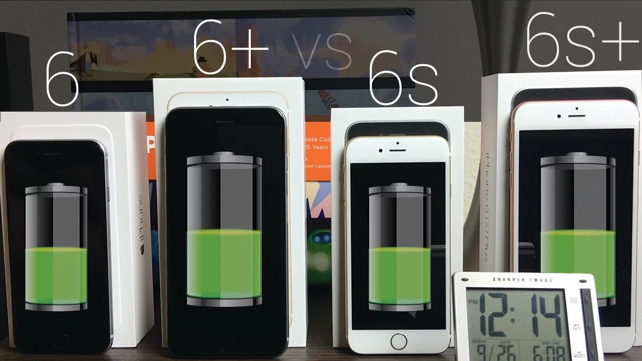 Battery Life: iPhone 6s vs iPhone 6s Plus vs iPhone 6 & 6 Plus