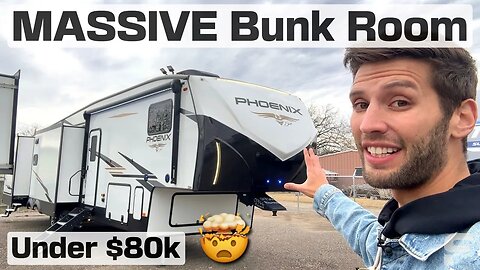 MASSIVE Bunk Room + Outdoor Kitchen Fifth Wheel | 2023 Shasta Phoenix 367BH