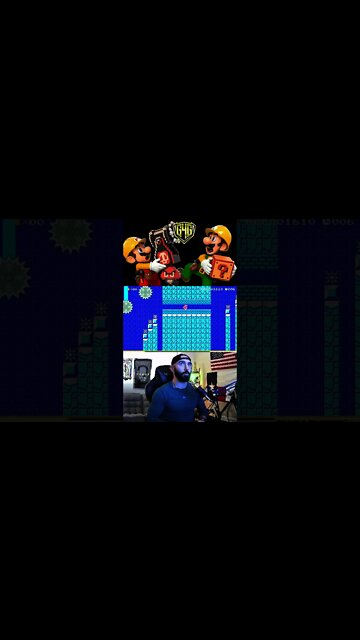 SNOW RUN! A board a day: Super Mario Maker 2 - Super Expert Speedrun #nintendoswitch #gaming #shorts