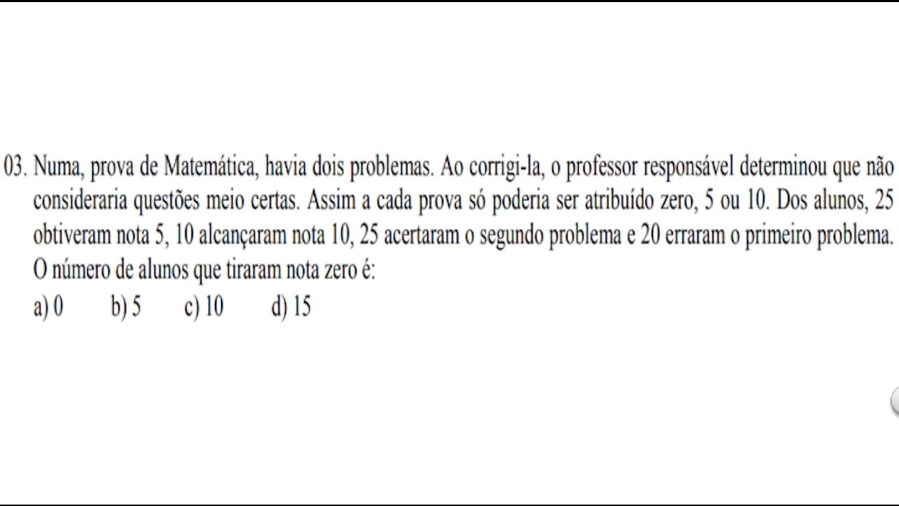 EPCAR 2001 - QUESTÃO 3