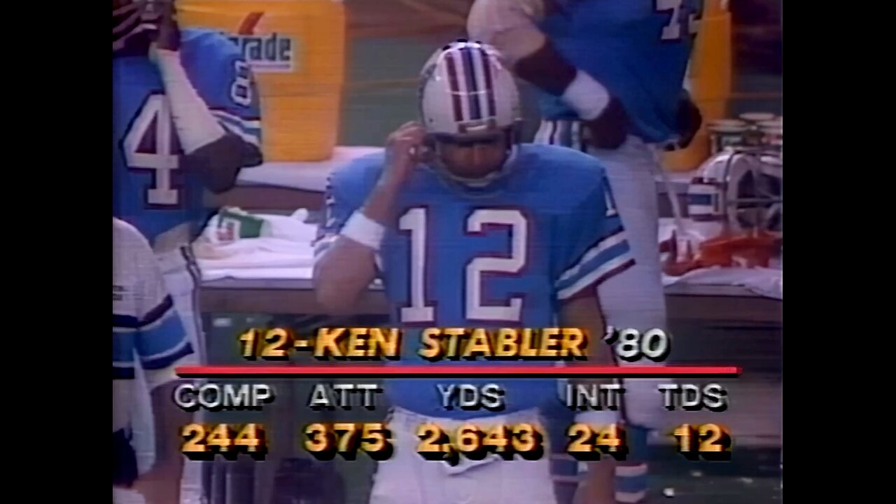 1980 Pittsburgh Steelers at Houston Oilers (MNF)