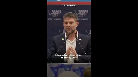 Israeli Minister Smotrich threatens to eliminate 50% of Gaza's population within two years.⏬Descrip