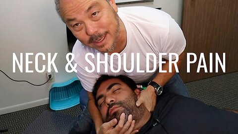 Neck & Shoulder Pain (Auto Accident) gets treated by Chiropractor