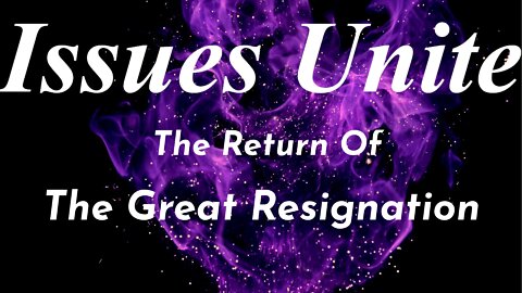 The Return Of The Great Resignation