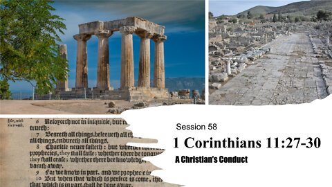Session 58 | 1 Corinthians 11:27-30