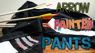 SEWING: ARROW PAINTED LEGGINGS