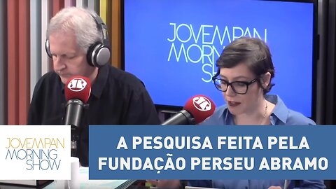 Augusto Nunes e Helen Braun comentam pesquisa feita pela Fundação Perseu Abramo, ligada ao PT
