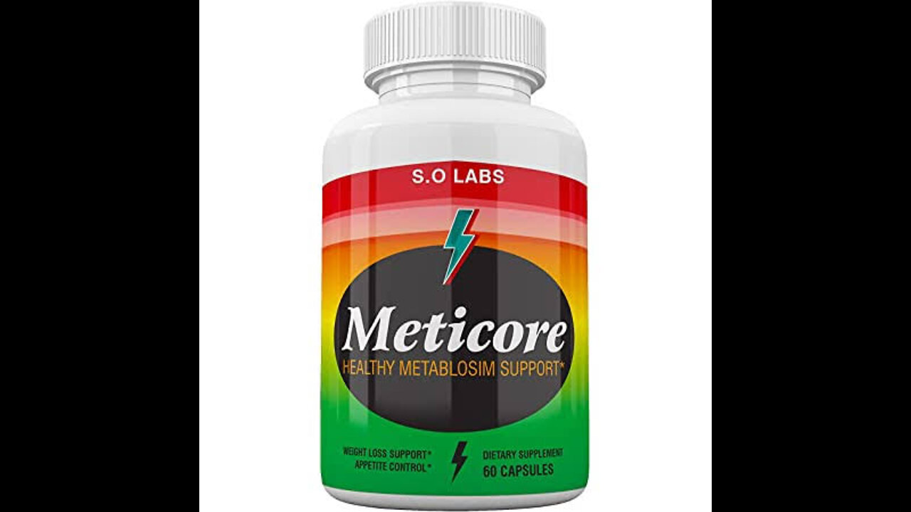 Meticore fat burner supplement