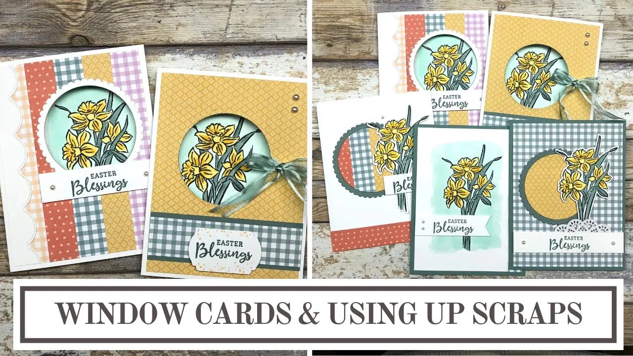 Daffodil Daydream (Stampin Up) Window Card Ideas