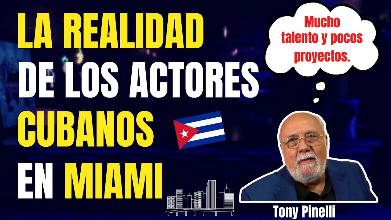 🔥La realidad de los actores Cubanos en Miami 🔥