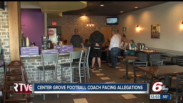 Center Grove football coach accused of being "verbally abusive" toward players, school investigating