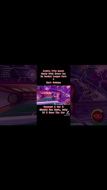 Double Flip Reset Musty With Every Car In Rocket League Part 1. #rocketleague #pohvertyy #rl