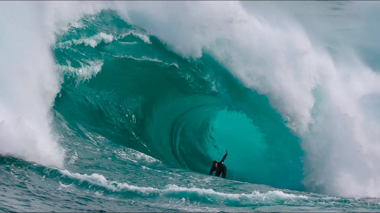 THIS WAVE WAS MORE THEN WE WANTED, INSANE WIPEOUTS AND RIDES OF SLAB TOUR PT 11