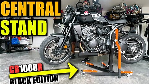 Best Motorcycle Center Stand For 2023? Paddock Stand ConStands Power-Evo Setup Test