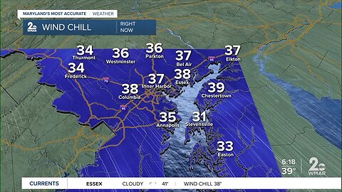 WMAR-2 News Weather Update