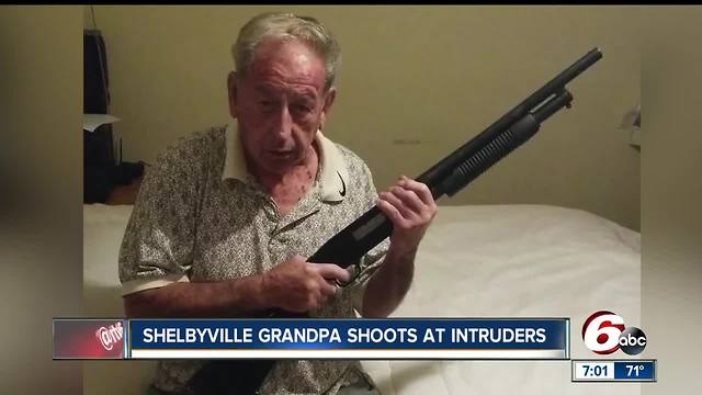 84-year-old grandfather fires back at masked men breaking into his Shelbyville property