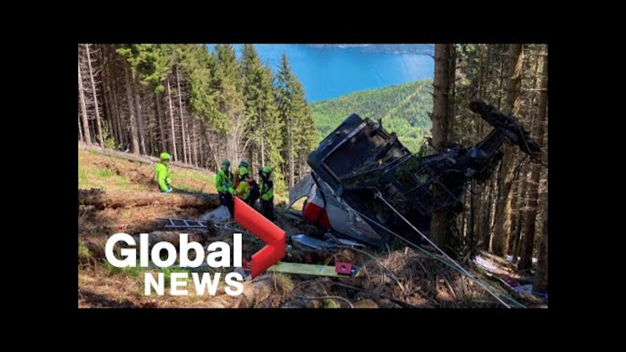 BREAKING: Italian cable car accident kills 13, injures 2 children