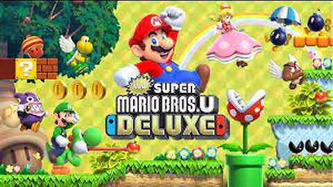 Game 14 of 400 New Super Mario Bros. U Deluxe Part 1