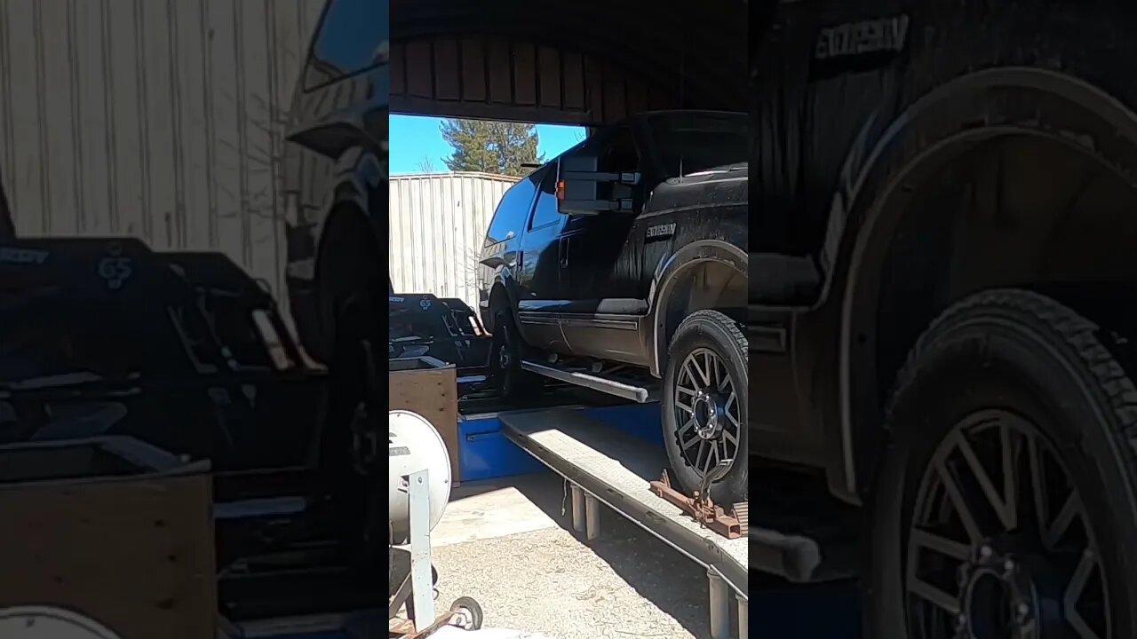 7.3 powerstroke on the dyno 420/848 #powerstroke