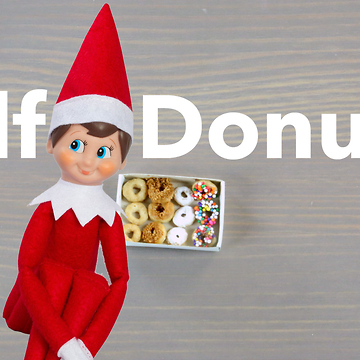 How To: Make Elf Doughnuts For Elf On The Shelf