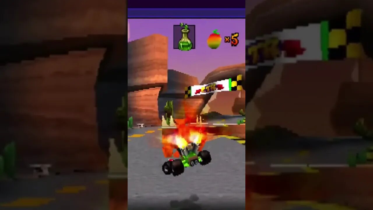 Crash Team Racing (PS1) - Tiny Tiger Gameplay