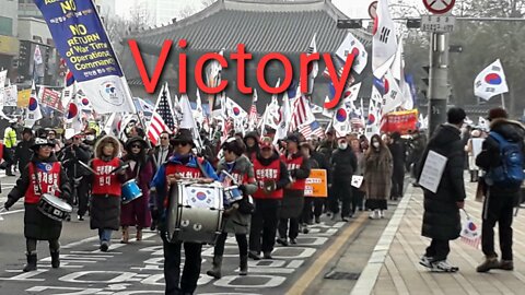 korea news.. 310항쟁 5주년 추모식...2022.3.10. 헌법개판소 안국역.