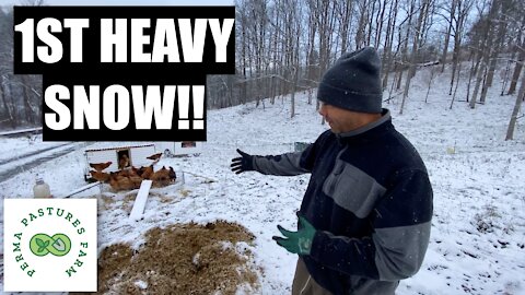 Preparing The Homestead For Snow