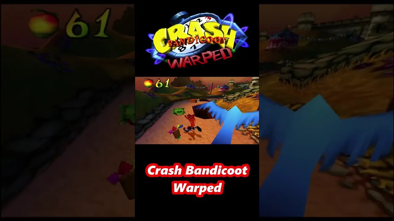 Crash Bandicoot - Warped #duckstation #shortvideo #shorts #shortsvideo