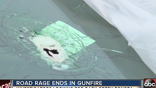 Bullet fired through windshield during road rage incident in Holiday