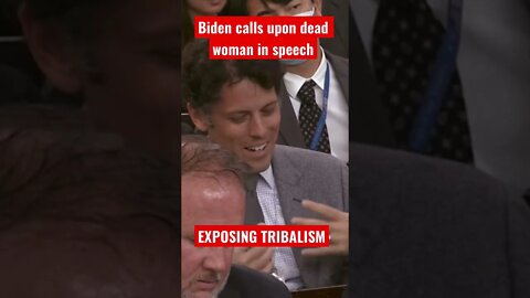 Biden calls upon dead person during speech 🤷‍♂️
