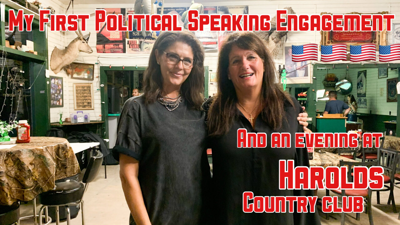 MY POLITICAL SPEAKING ENGAGEMENT & AN EVENING AT HAROLD’S COUNTRY CLUB YEMASSEE, SOUTH CAROLINA