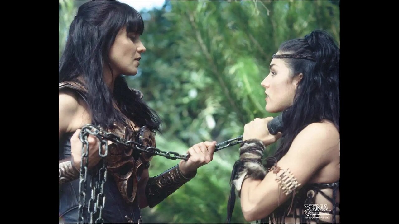 Lucy Lawless vs Tsianina Joelson - S6 E14 - Xena: Warrior Princess (TV Series 1995–2001) - Fight Scene