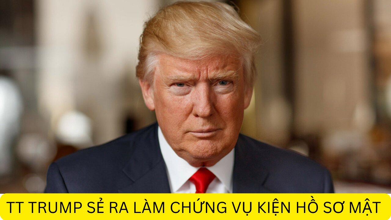 Tin 7/9/2023 TT TRUMP SẺ RA LÀM CHỨNG VỤ KIỆN HỒ SƠ MẬT