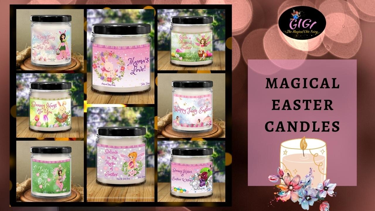 Gigi The Fairy | Magical Easter Candles | Chic Fairy