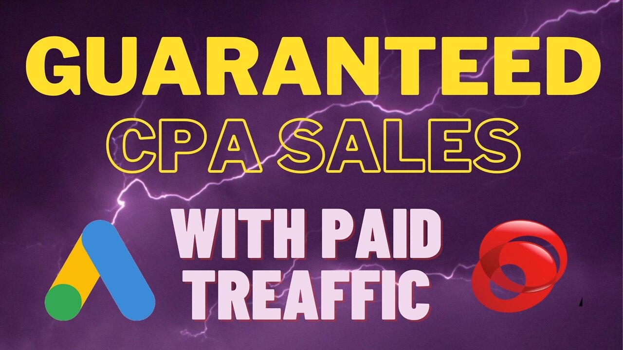 GUARANTEED SALES. How To Run CPA ads Campaigns Using Google and Microsoft ads Step by Step Tutorial